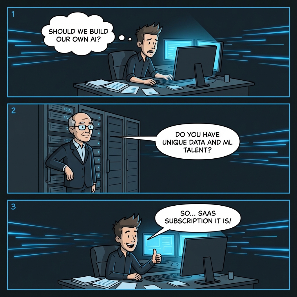 Build vs Buy Comic